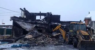 Демонтаж сгоревших зданий в Карталах | Сварной-Крт - снос после пожара от 1042 рублей